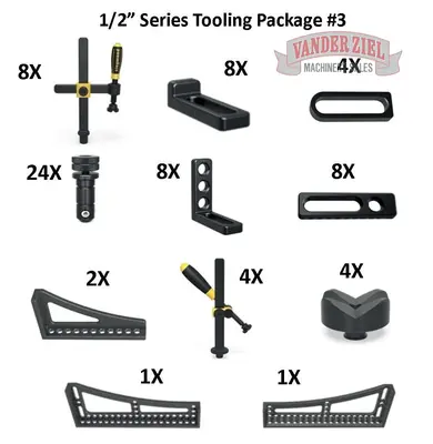 Siegmund 1/2" Series (System 16) Tooling Package #3, Model 4-163300.1 - NEW