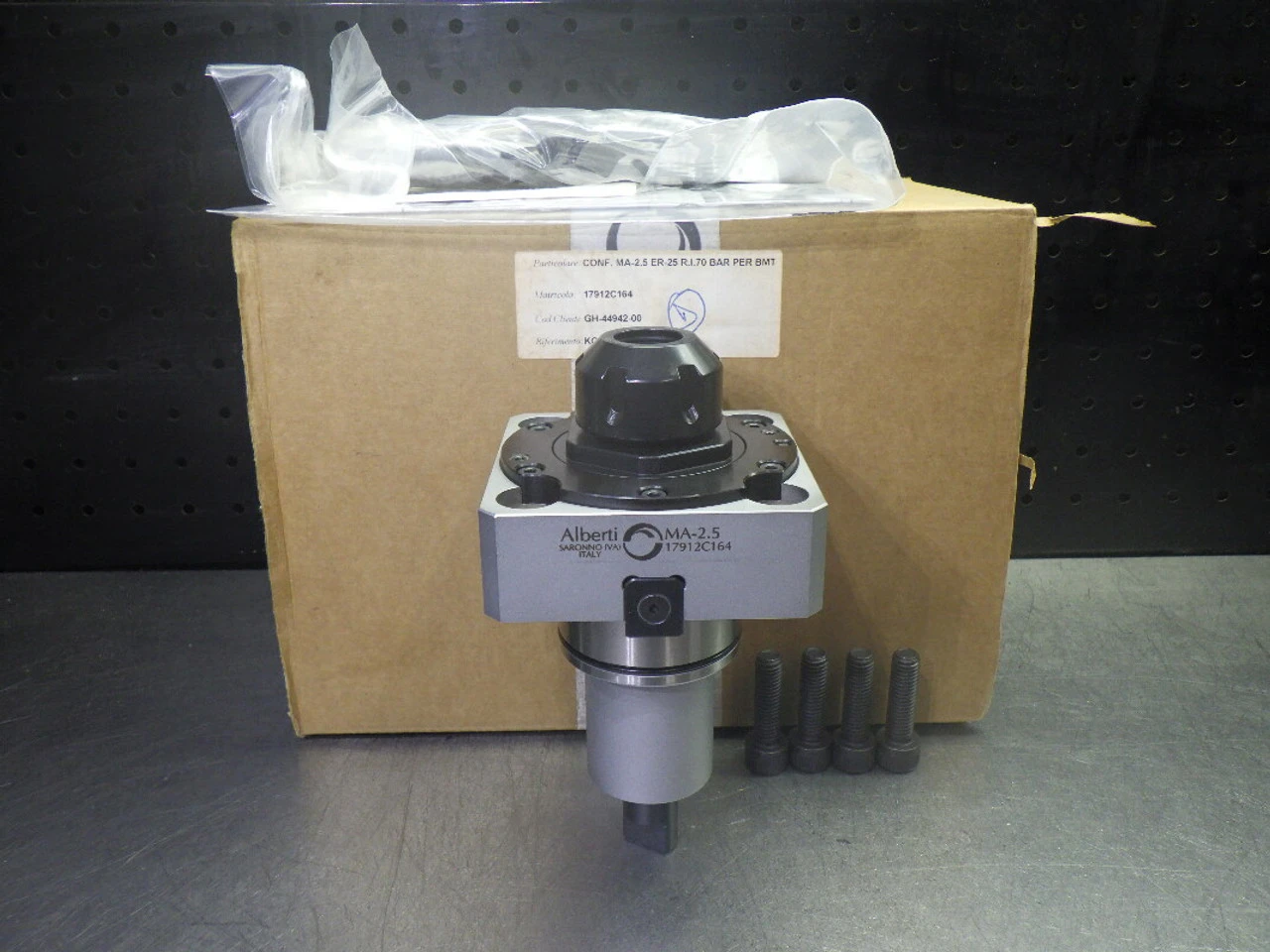 Alberti BMT55 ER25 Live Milling Head MA-2.5 RI (LOC697)
