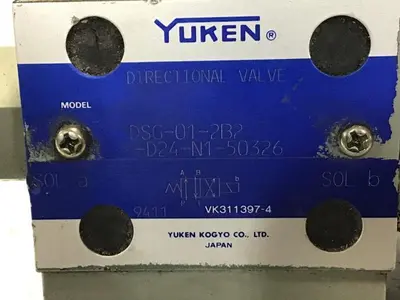USED YUKEN DSG-01-2B2-D24-N1-50326