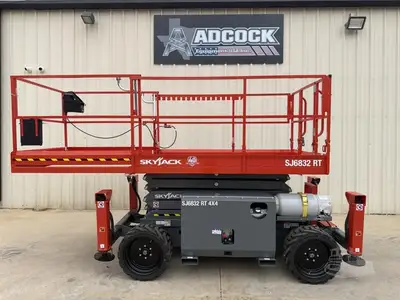 New | in-Stock 2026 SKYJACK SJ6832RT Scissor Lifters Texas US | Adcock Equipment USA #1519621