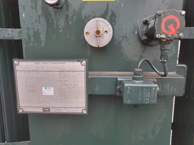 750 kVA Oil-Filled ONAN Transformer 12470 Delta Pri. Volts, 208Y/120 Sec. Volts