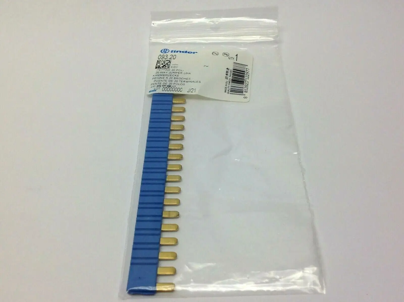 NEW FINDER JUMPER LINK 20 WAY BLUE