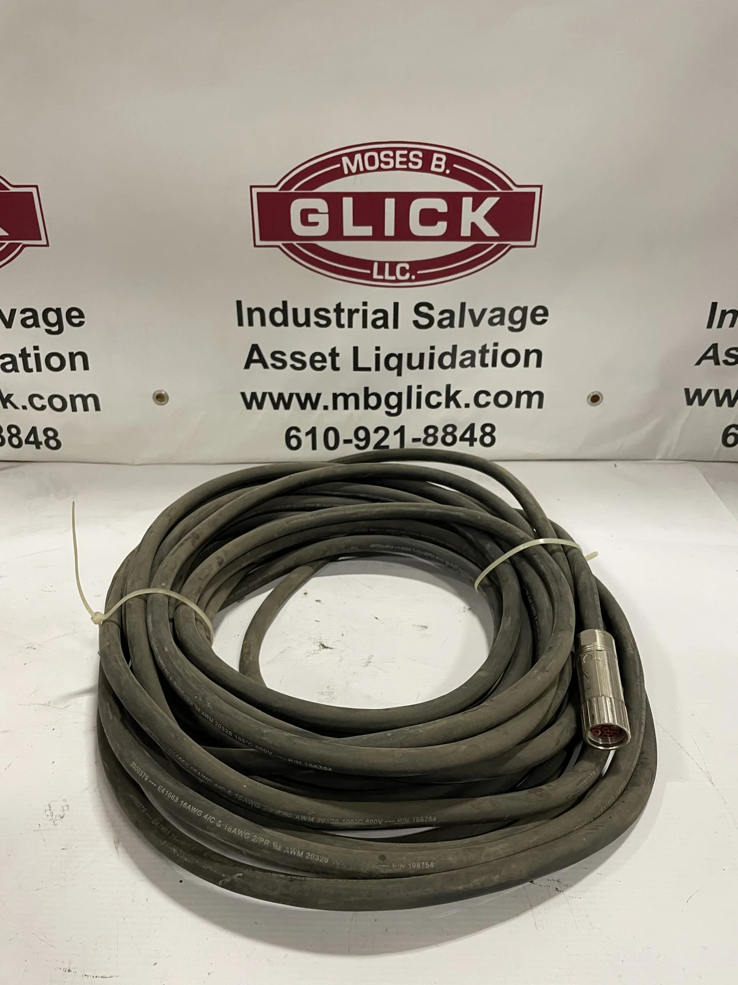 Allen Bradley 2090-XXNPMF-16S25 Series A Servo Cable 100’ (approx)