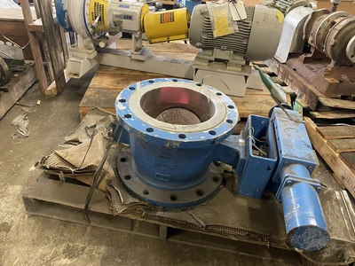 12" DN300 Neles Jamesbury V-Ball Valve Air Operated Stainless