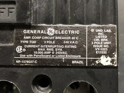 USED GENERAL ELECTRIC TQD3225
