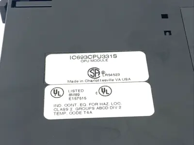 USED GE FANUC IC693CPU331S
