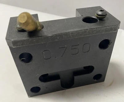 Haas .750 Face Turn Boring Bar Holder CNC Lathe Tool Block
