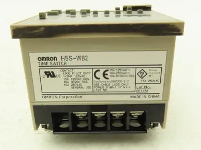 Omron H5S-WB2 Digital Time Switch PLC Timer 4 Circuit