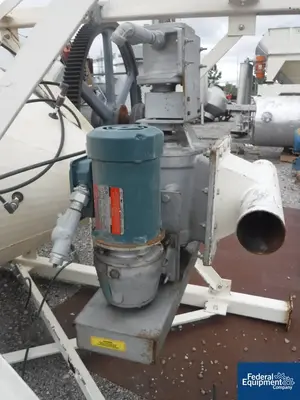 USED IAC IAC Bag Dump Station with Dust Collector, C/S