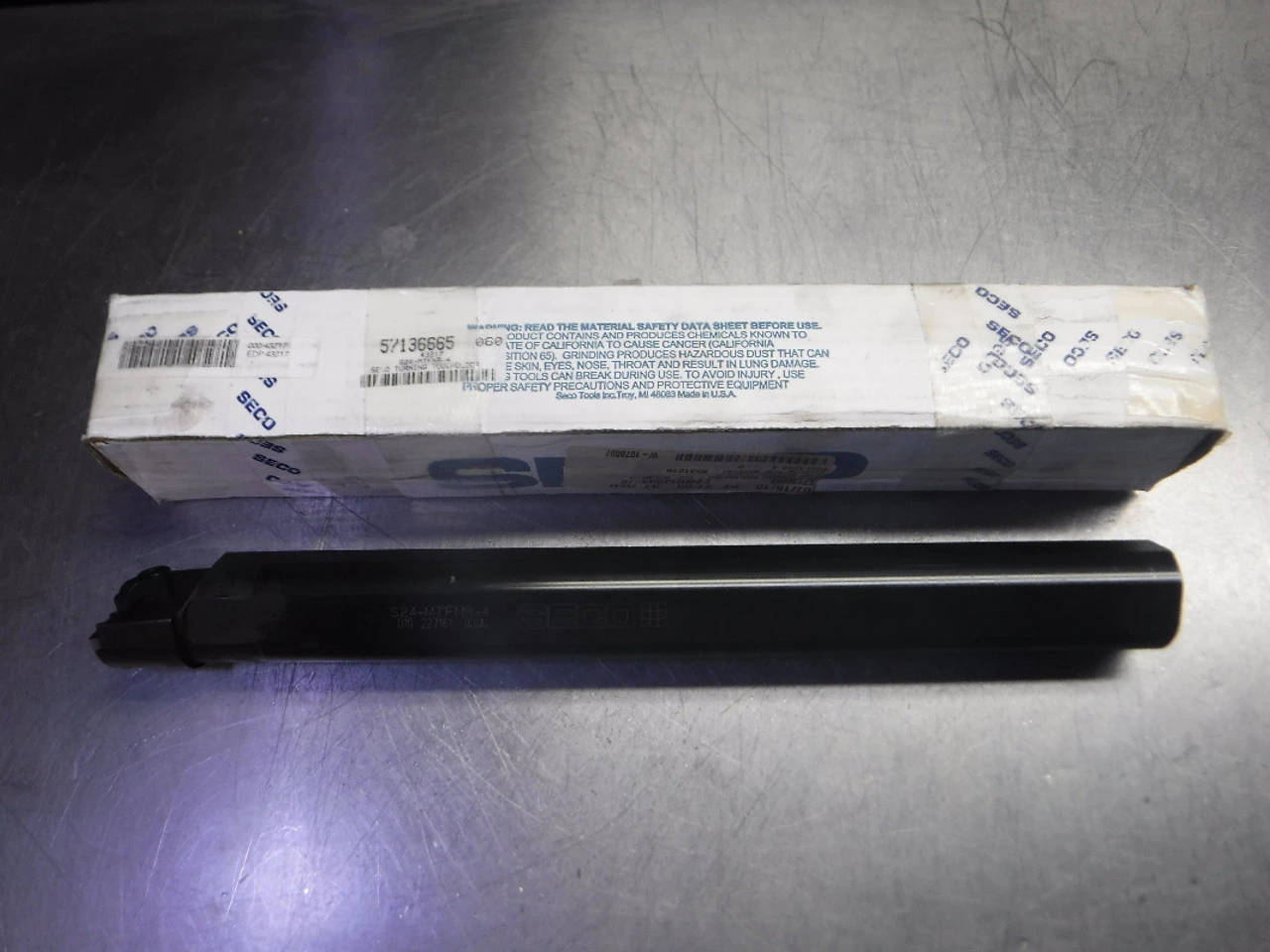 SECO 1.78" Indexable Steel Boring Bar 1.5" Shank S24-MTFNR-4 (LOC3330)