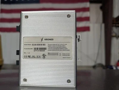 Used MOXA EDS-308-M-SC Network Switches Missouri US | Up Time Machines #1302703