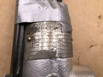 Dresser 1975C-3 3/4″ Consolidated Safety Relief Valve , Steel 300PSI 1527lbs/hr