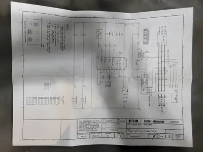 2 hp, 600V, 7A FVNR Starter, Size 1 Bucket for Freedom 2100 MCC Frame