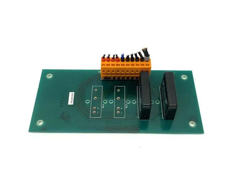 Used F&K Delvotec Power Heater Board w/ 2x Crydom MCX240D5 Relays & Switches Michigan US | Maverick Industrial Sales #1391623