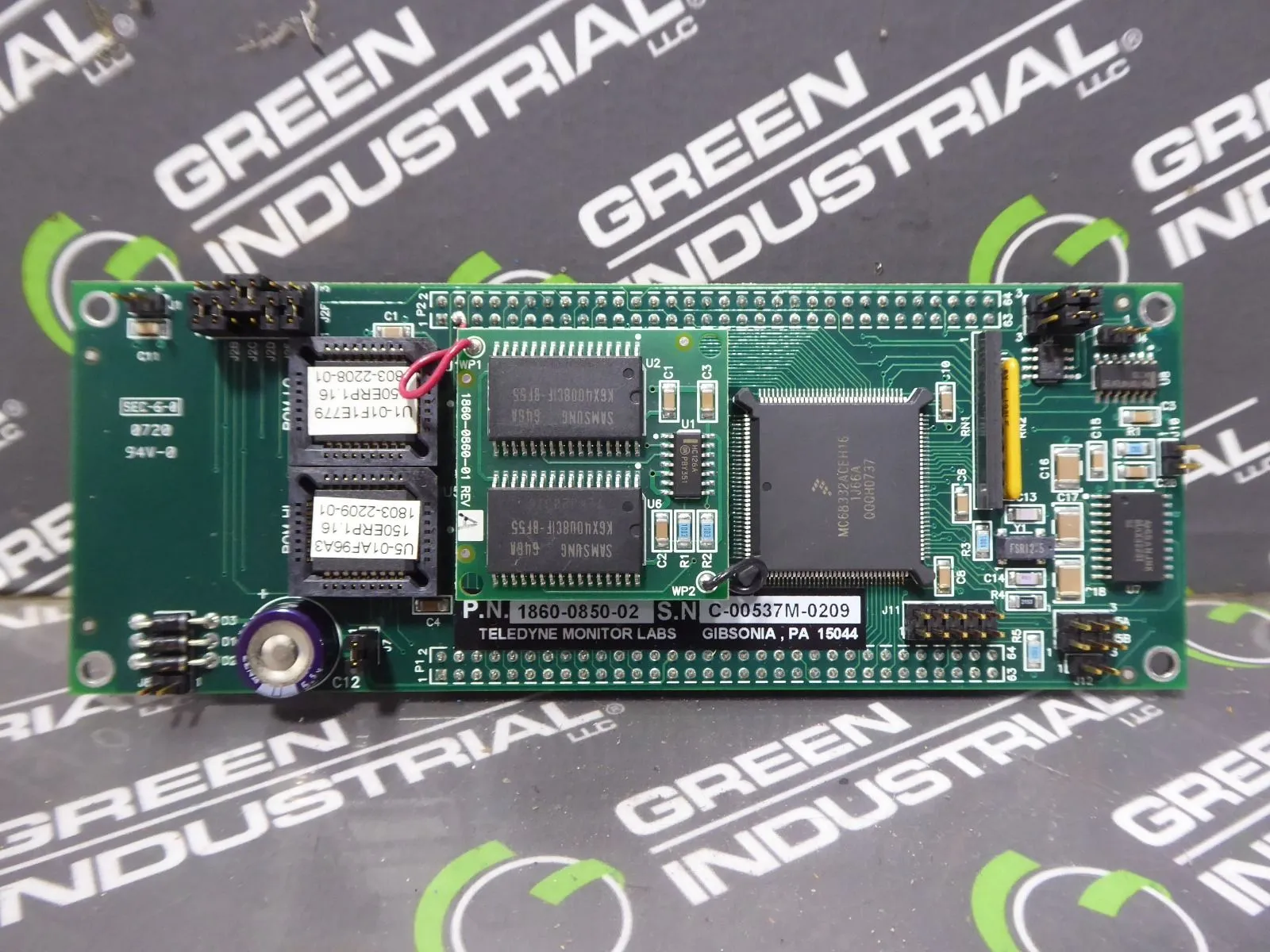 Teledyne Monitor Labs 1860-0850-02 Control Board Used