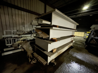 Cefla Package of Flat-Line Finishing Machinery, w/ EliSpray Rotary Spray Machines, Curing Ovens, Panel Cleaners, Material Handling, etc.