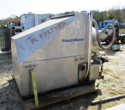 Krauss-Maffei HZ 630 PH gastight peeler centrifuge, Hastelloy C22.