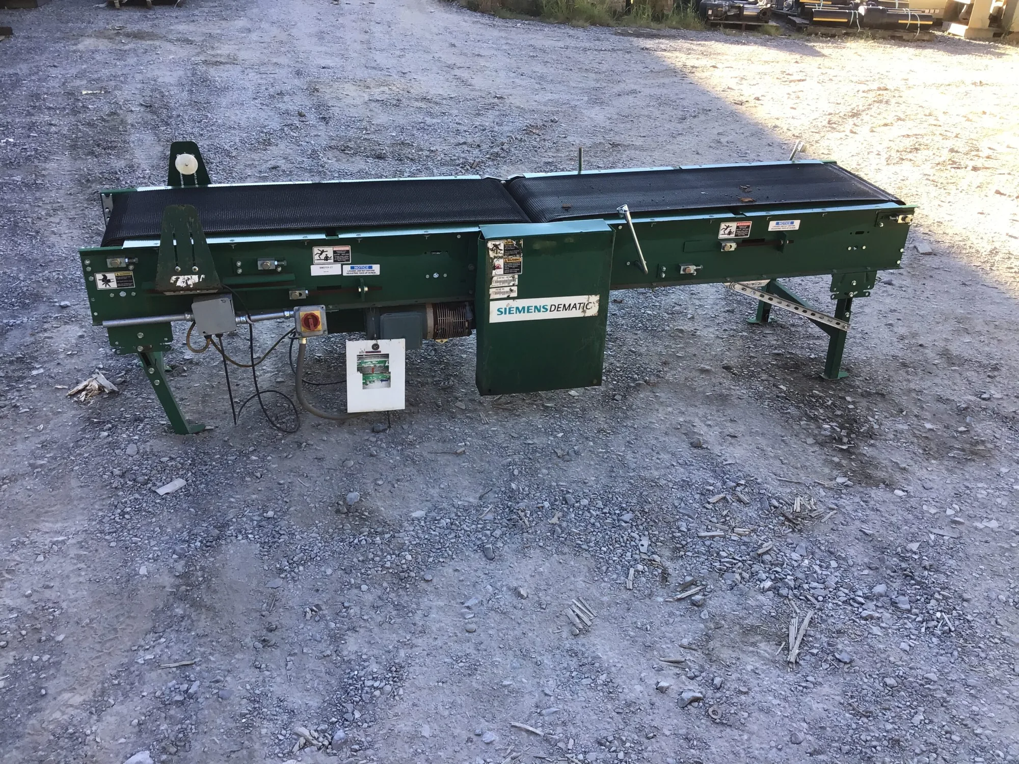 Siemens Dematic BM3104-21 Belt Conveyor Systems 19″ Wide