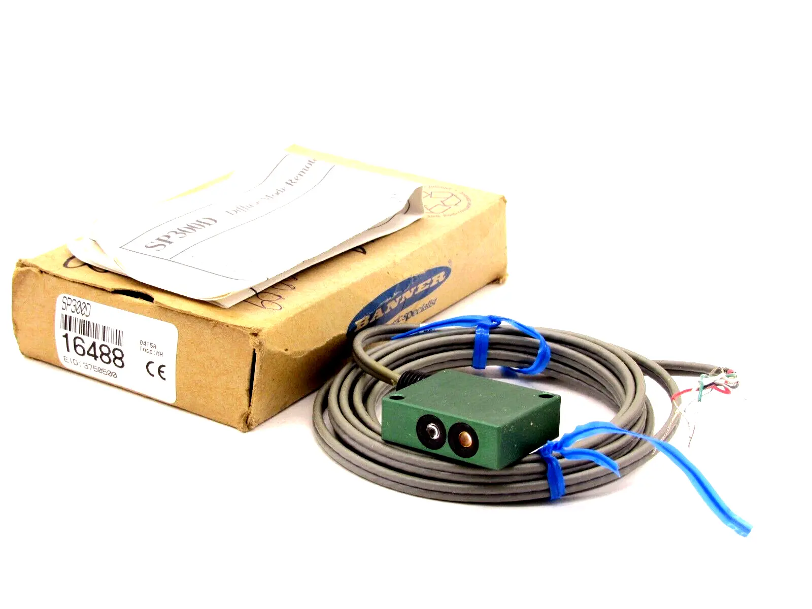 NEW BANNER ENGINEERING SP300D REMOTE SENSOR