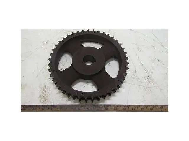 Rex Reynord 821-41 Tabletop Chain Sprocket 10" OD 1 7/16" Bore 41 Tooth NEW
