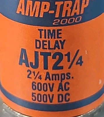 Mersen AJT2-1/4 600V Time-Delay Loc4D10