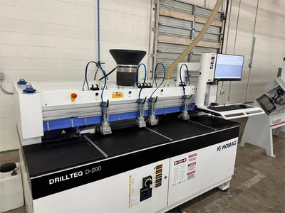 Used 2023 HOMAG "DRILLTEQ D-200" Flexible Drilling and Inserting Machines Texas US | MachineryMax #1488401