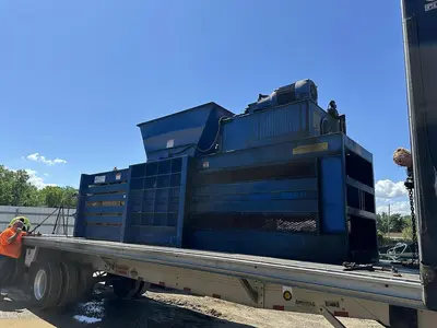 Used CRAM-A-LOT HX-72 CLOSED DOOR MANUAL-TIE BALER Balers Ohio US | Black River Trading #1059827