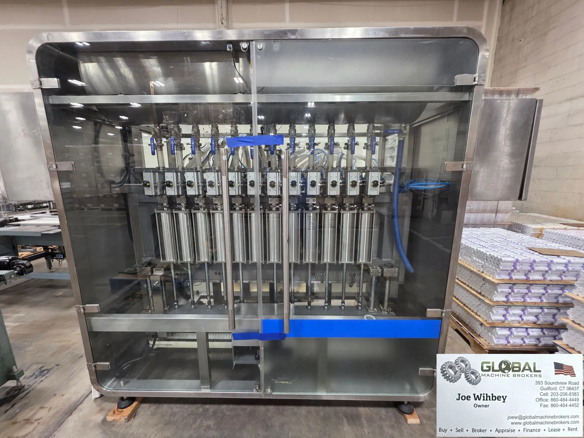 Mirage MGF-12-1 High Volume 12 Head Automatic Piston Filler