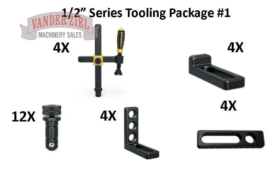 Siegmund 1/2" Series (System 16) Tooling Package #1, Model 4-163100.1 - NEW