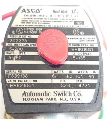 NEW ASCO EF8210G1