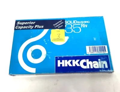 New | in-Stock HHK Chain Solid Bushing Roller Chain Miscellaneous MRO Michigan US | Maverick Industrial Sales #1400116