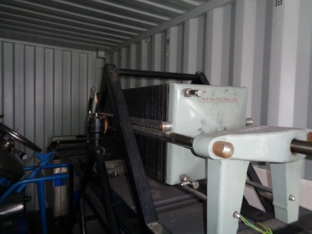 British filter filter Press 390 mm Square 36 plates