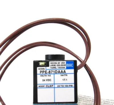 NEW MAC VALVES PPE-871DAAA PILOT VALVE PPE871DAAA