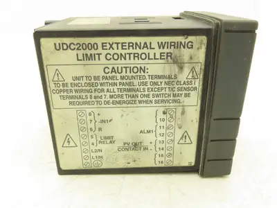 Honeywell UDC2000 Mini-Pro Temperature Controller 120VAC DC200H-0-000-1F000-0
