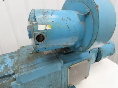 Reliance RPM D-C DC Motor 10Hp 1750/1950 RPM 120/240V L219AT w/Tachometer