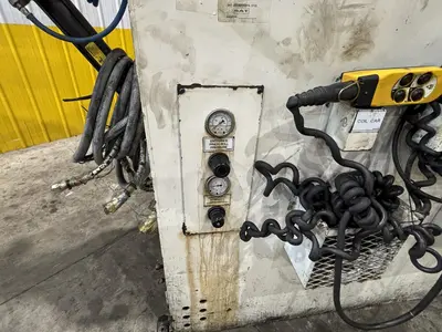 15,000 LBS X 18" X 0.310" COE PRESS EQUIPMENT FEED LINE, COIL REEL & CAR WITH STRAIGHTENER: STOCK #23438