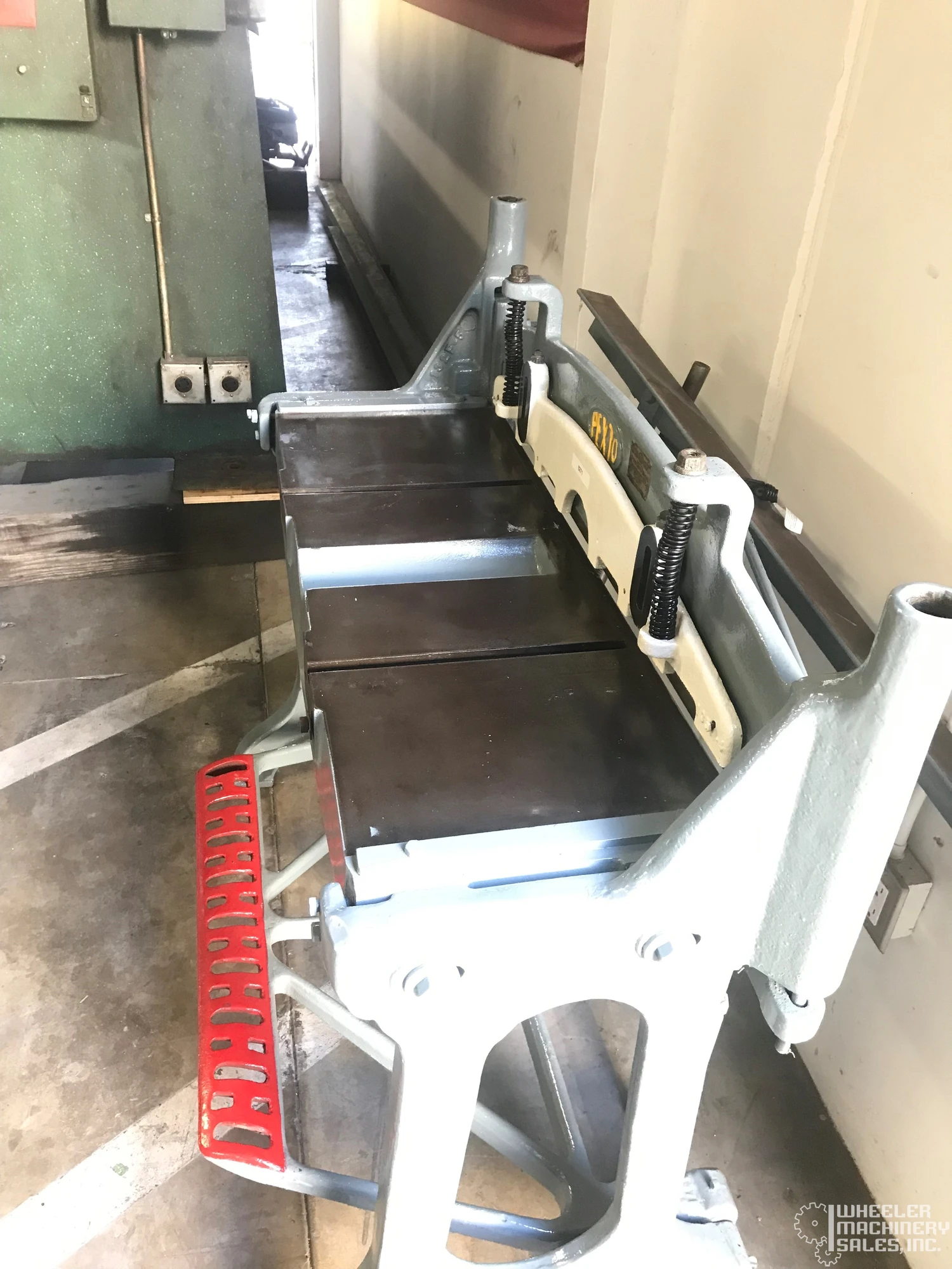 Used PEXTO 137 SHEARS, FOOT 6271 | Wheeler Machinery Sales