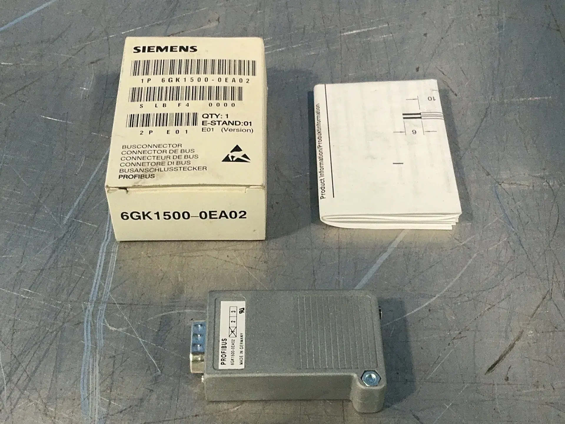 New | in-Stock SIEMENS 6GK15000EA02 Bus Bars & Plugs Ohio US | HGR 24 #1326209