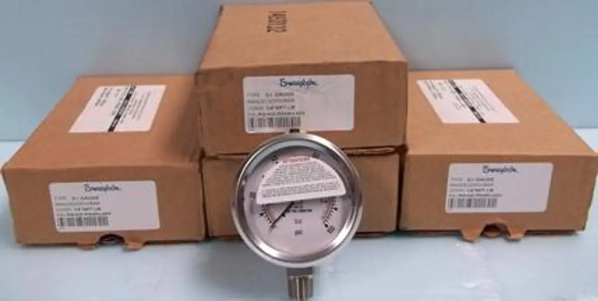 QTY. 3. SWAGELOK TYPE: G.I. GAUGE RANGE: 200 PSI/B...