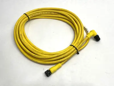 USED ALLEN BRADLEY SER. B DOUBLE END AC MICRO CABLE F/M M12 5M