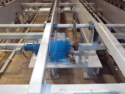 Threaded-end Phosphate Pipe Coating Line