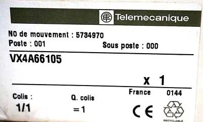 NEW TELEMECANIQUE VX4-A66105 LINE FILTER BOARD VX4A66105