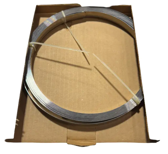 TBI .034" x 1/2" x 25ft High Carbon Steel Feeler Gage Coil