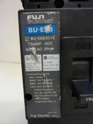 USED FUJI ELECTRIC BU-ESB3015