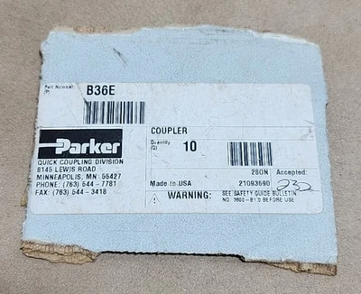 NEW Parker B36E
