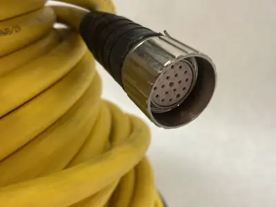 USED TURCK MULTIFAST DOUBLE ENDED CABLE, 19-PIN M23 U2-04665