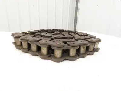 Link Belt RC160 #160 Roller Chain Riveted 9.25 Feet Length