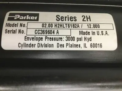 USED PARKER 02.00 H2HLTS182A 12.000