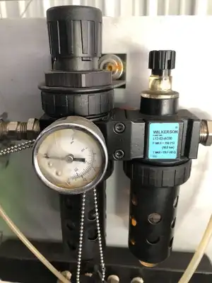 SSI Enclosed Digital Gas Pressure Control / Regulator w/ Timer & Counter