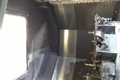 2005 Hyundai SKT 21LMS Multi-Task Turning Center